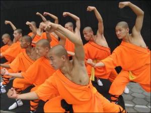 Shaolin călugării fotografie