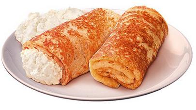 Pancake cu brânză de vaci: valoare calorică la 100 de grame de mese gata preparate