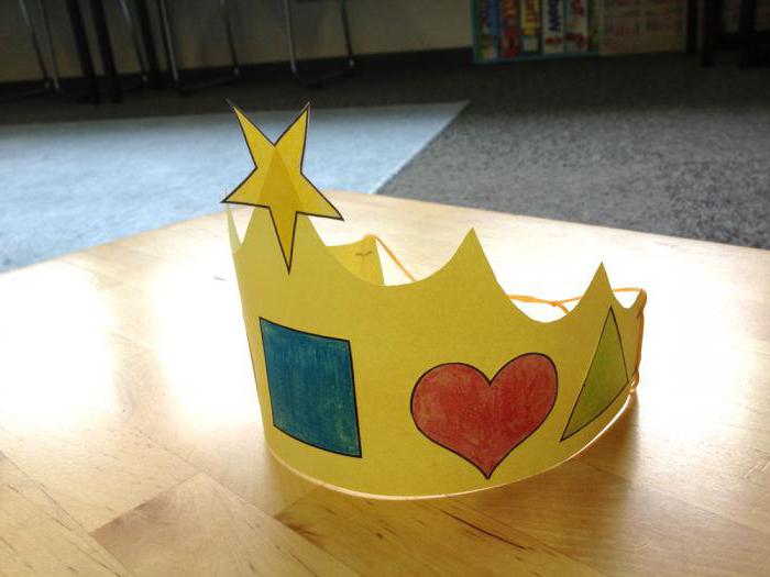 O ambarcațiune interesantă pentru copii: o coroană cu mâinile tale făcute din hârtie