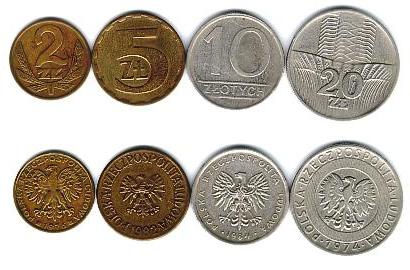 monede zlotă Polonia