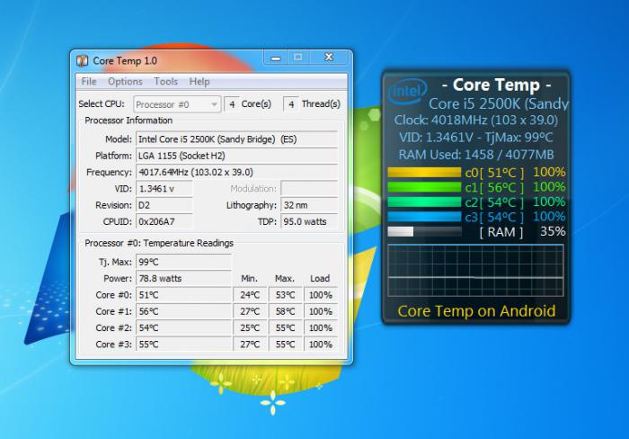 Ce gadget CPU pentru temperatura este mai bun pentru Windows 7?